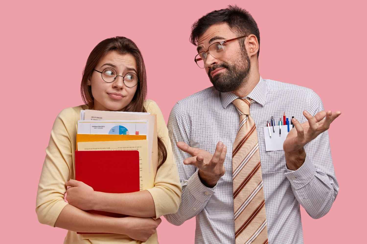 Confused business owners comparing Google Ads and Meta Ads